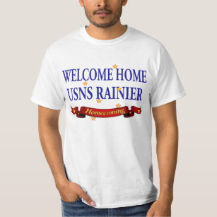 Mer regnig välkomnande hem- USNS T-shirt