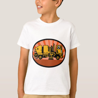 mer ren lastbil för gatasopare t-shirt
