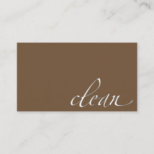 Mer ren ren Housecleaning Visitkort