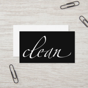 Mer ren ren Housecleaning Visitkort