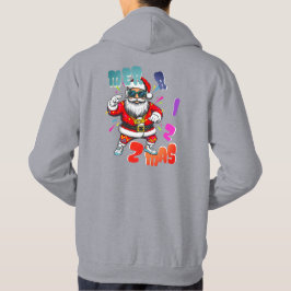 Mer rizz mas - Jul Rizz rolig tomte Hoodie