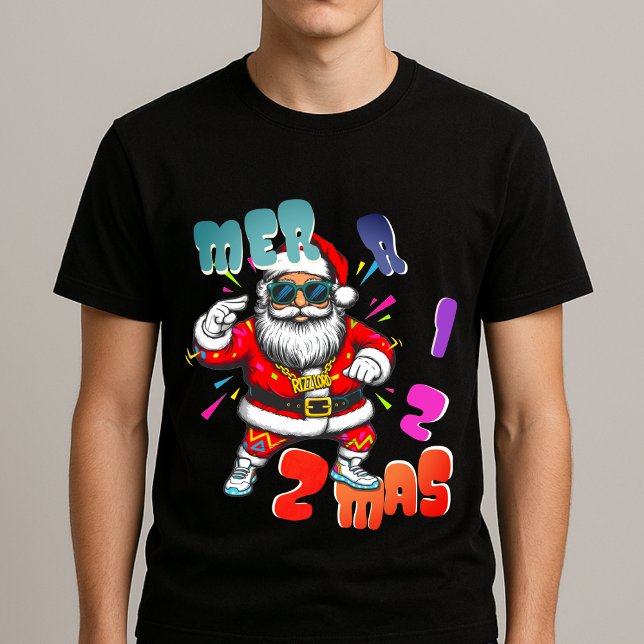 Mer rizz mas - Jul Rizz rolig tomte T Shirt (Skapare uppladdad)