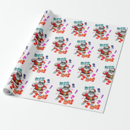 Mer rizzmas - Julrizz rolig tomte Presentpapper