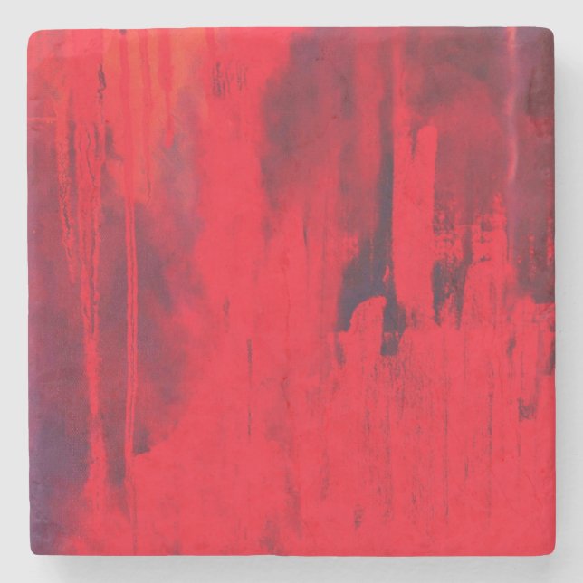 Mer röd behaga underlägg sten (Framsidan)