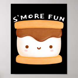 Mer Roligt - Campfire Treat Art Poster