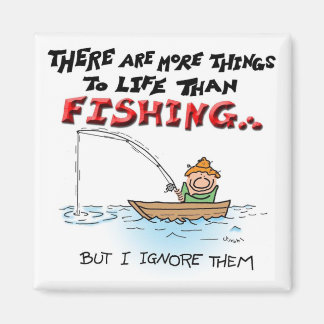 Mer Sak än fiske Magnet