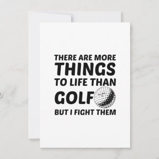 MER SAK TILL LIV ÄN GOLF MEDDELANDE