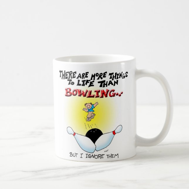 Mer saker än bowling kaffemugg (Höger)