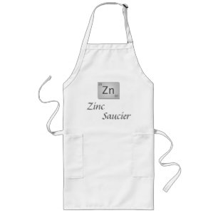 Mer saucier kökförkläde för Zinc Långt Förkläde