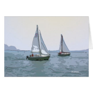 Mer seglar--tomma kort