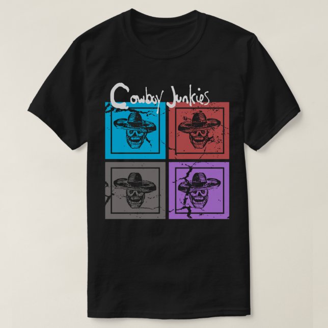 Mer sen Fantastisk, Cowboy Junkies Shirt T Shirt (Design framsida)
