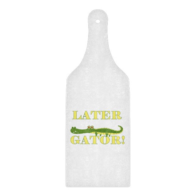 Mer sistnämnd alligator (Framsidan)
