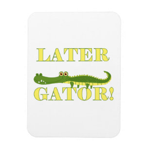 Mer sistnämnd alligator magnet