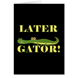 Mer sistnämnd alligator OBS kort