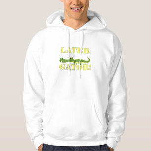 Mer sistnämnd alligator sweatshirt med luva