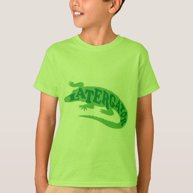 Mer sistnämnd alligator tee (Framsida)