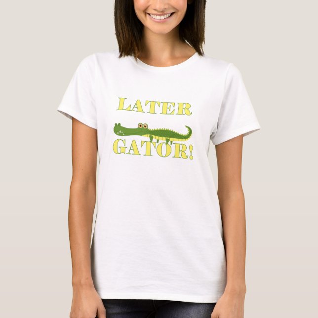 Mer sistnämnd alligator tee shirt (Framsida)