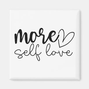 "Mer självständig Kärlek" Boho inspirationell moti Magnet