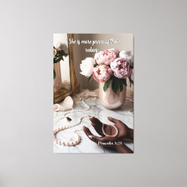 Mer skadlig än Rubies Canvastryck