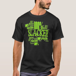 Mer slak 100% - grundläggande mörk T-tröja T Shirt