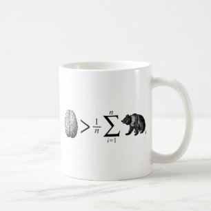 Mer smart än den genomsnittliga björnen kaffemugg