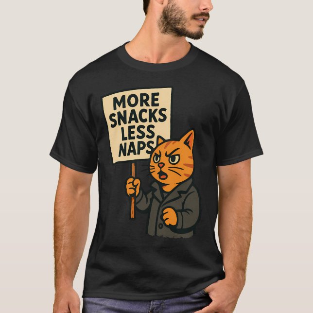 Mer Snacks Mindre Tupplurar T Shirt (Framsida)