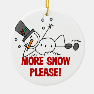Mer Snö, tack, Helgdag Ornament