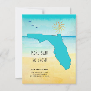 Mer Sol! Ingen Snö! Ny adress i Florida Meddelande