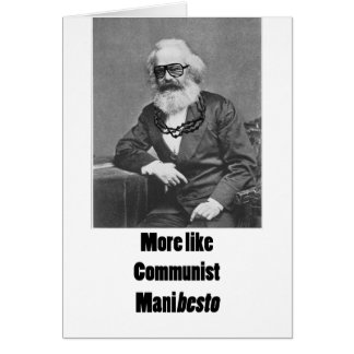 Mer som ManiBESTO! Hälsningskort