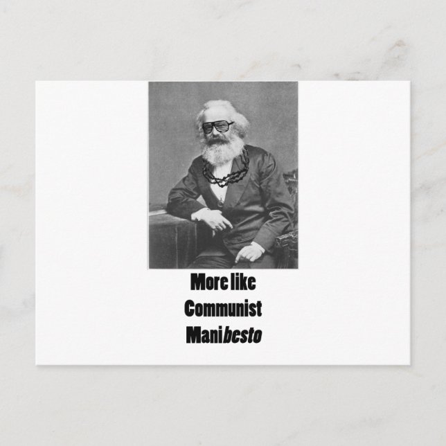 Mer som ManiBESTO! Vykort (Framsida)