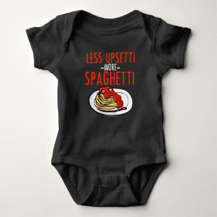 Mer spagetti mindre Upsetti - nudelpastaitalienare T Shirt