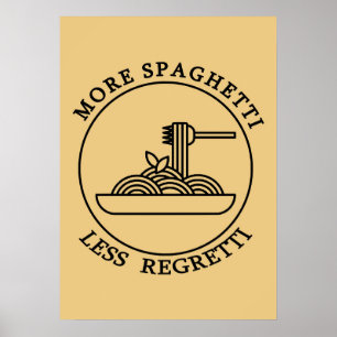 Mer Spaghetti mindre Regretti Poster