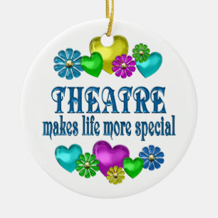 Mer speciell Theatre Julgransprydnad Keramik