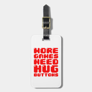 MER SPELA BEHÖVER HUG-KNAPPAR BAGAGEBRICKA