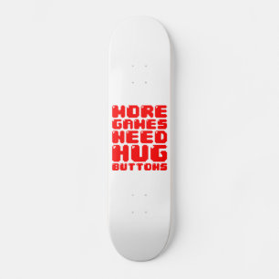 MER SPELA BEHÖVER HUG-KNAPPAR MINI SKATEBOARD BRÄDA 18,5 CM