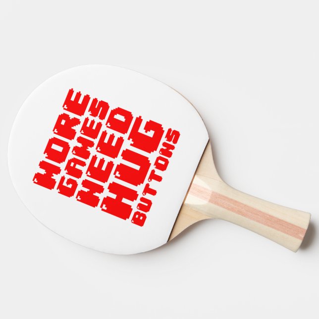 MER SPELA BEHÖVER HUG-KNAPPAR PINGISRACKET (Sidan)