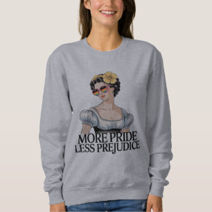 Mer stolthet Mindre fördom LGBTQ Stolt allierad st T Shirt