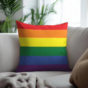Mer stolthet Mindre fördom Pride Month LGBTQ Kudde