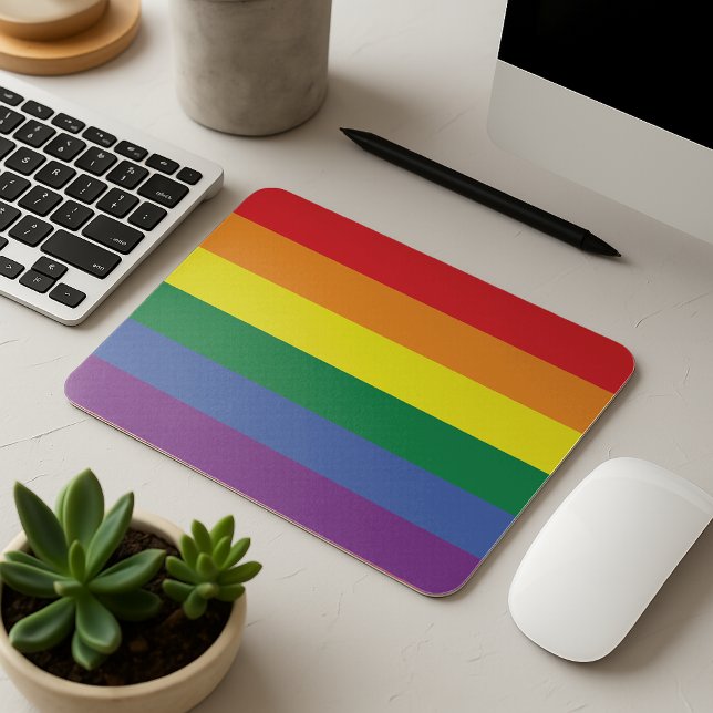 Mer stolthet Mindre fördom Pride Month LGBTQ Musmatta (Skapare uppladdad)