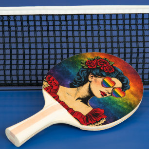 Mer stolthet Mindre fördom Pride Month LGBTQ Pingisracket