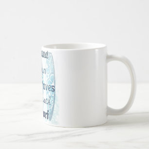 Mer strandliv kaffemugg