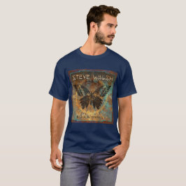 Mer svart fjärilskonstmanar T-tröja T-shirt