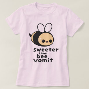 Mer sweeter än bikräkning tee shirt