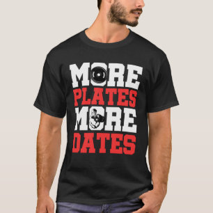 Mer Tallrikar mer Data Gym Weightlift Fitness B T Shirt