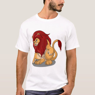 Mer tamer röd Gyar för psyken skjorta T Shirt