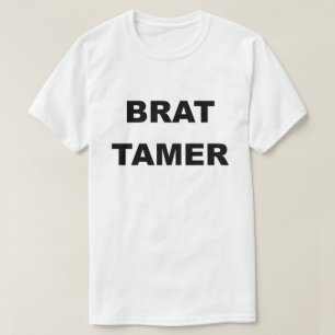 Mer tamer utslagsplatsvit för Brat T Shirt