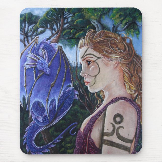 Mer tamers pakt för drake - luft musmatta (Framsidan)