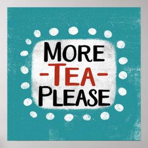 Mer tea Poster Wall Art