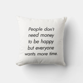 Mer tid Dekorativ kudde