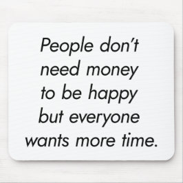 Mer tid för musknapp musmatta